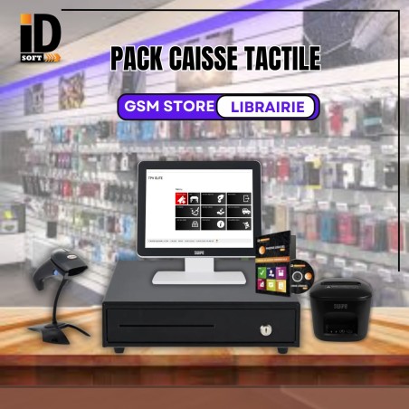 Pack caisse tactile GSM store / Librairie