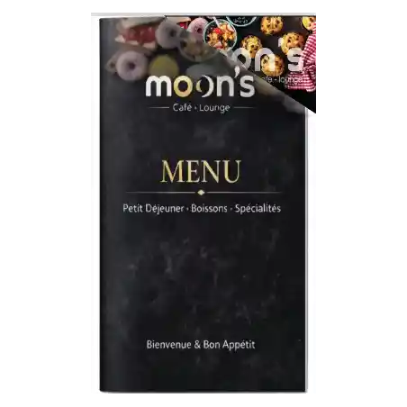 Menu café ou resto en ligne+qr code