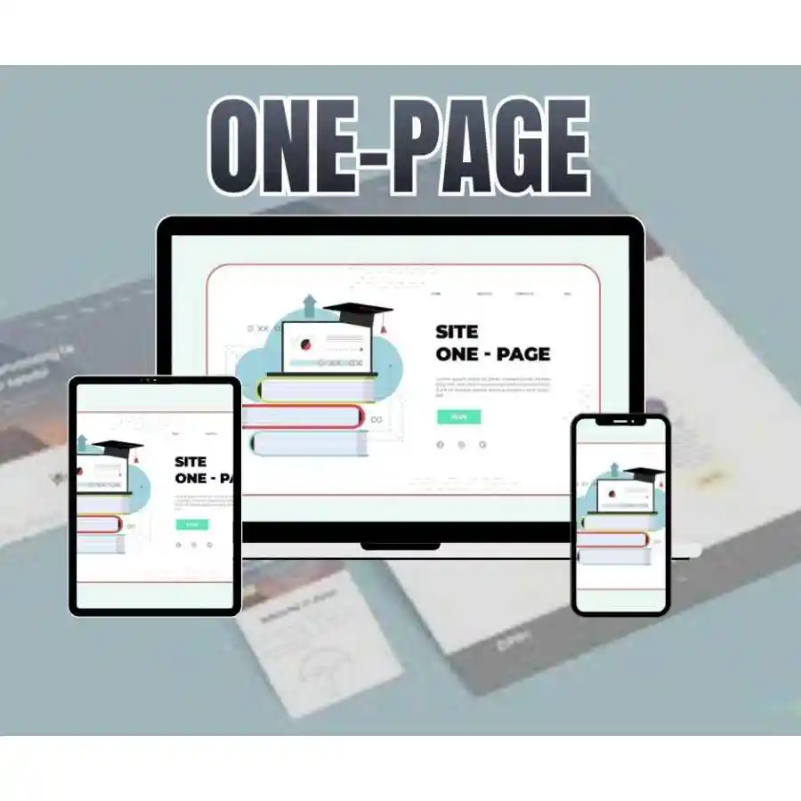 One page statique